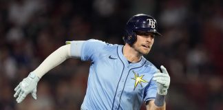 Josh Lowe Doubles In Rays 2-1 win over Red Sox