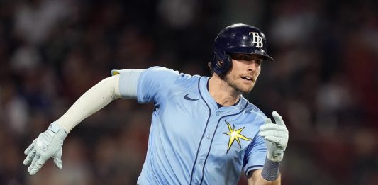 Josh Lowe Doubles In Rays 2-1 win over Red Sox