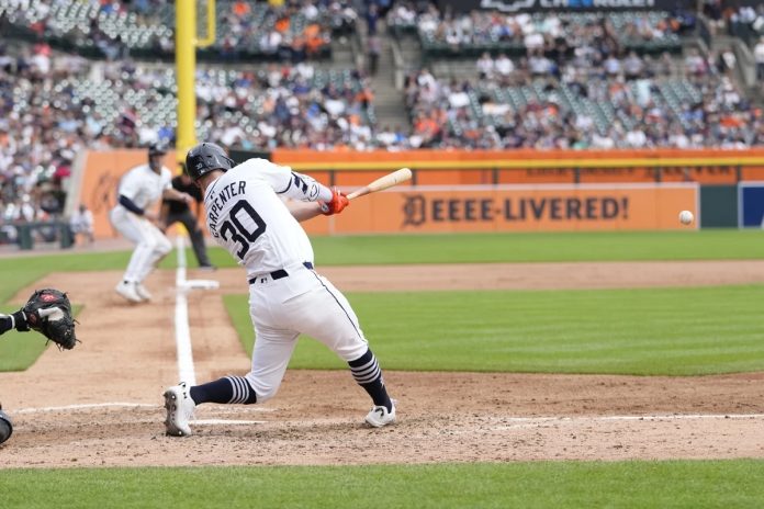 Kerry Carpenter Delivers In Tigers Win Over Rays