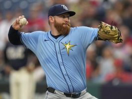 Littell Tossess Six Scoreless In Rays Win Over Guardians