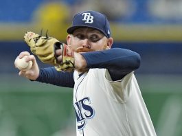 Littell allows 1 hit in 7 innings and Rays beat Red Sox 2-0