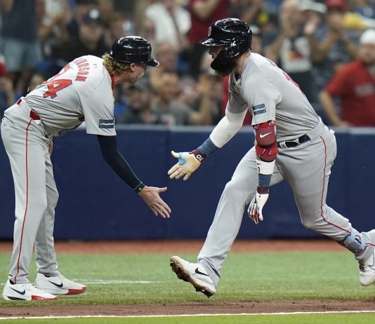 Trevor Story Homers Red Sox Defeat Rays 2-1