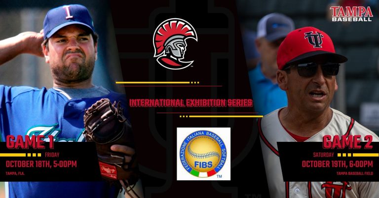 Defending DII World Series Champs the University of Tampa will host the Italian National team