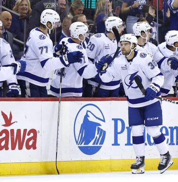 Hagel Celebrates Hat Trick In Lightning win