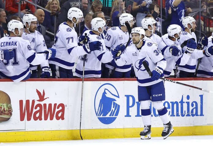 Hagel Celebrates Hat Trick In Lightning win