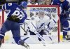 Nylander Leads Maple Leafs Past Lightning