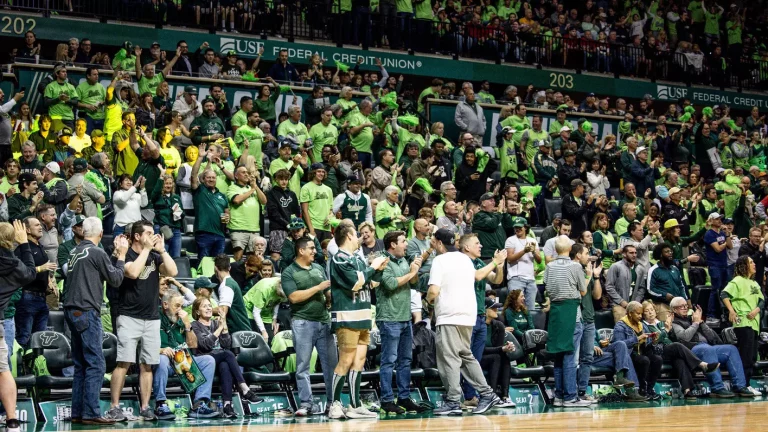 USF Basketball 2024-25 The Defending AAC Champs Will Play Before Record Setting Crowds At The Yuengling Center.