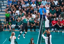 WOMENS VOLLEYBALL -USF ATHLETIC DEPARTMENT PHOTO