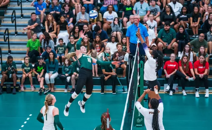 WOMENS VOLLEYBALL -USF ATHLETIC DEPARTMENT PHOTO