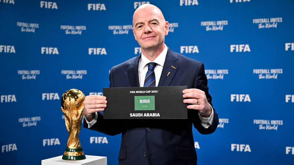 FIFA president Gianni Infantino 