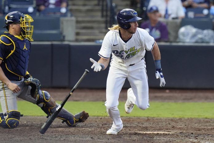 Jankowski walk off single Rays defeat Milwaukee Tampa Bay Rays' Travis Jankowski, right, watches his RBI single off Milwaukee Brewers pitcher Trevor Megill during the ninth inning of a baseball game Saturday, May 10, 2025, in Tampa, Fla. (AP Photo/Chris O'Meara)