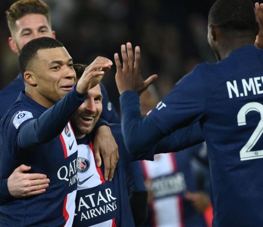 Lionel Messi, Mbappe, Nuno Mendes