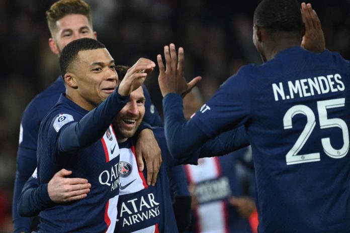 Lionel Messi, Mbappe, Nuno Mendes