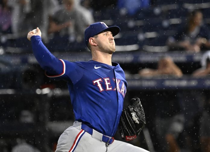 Rays Defeat Rangers 5-1 Texas Rangers pitcher Tyler Mahle throws during the second inning of a baseball game against the Tampa Bay Rays, Tuesday, June 3, 2025, in Tampa, Fla. (AP Photo/Jason Behnken)