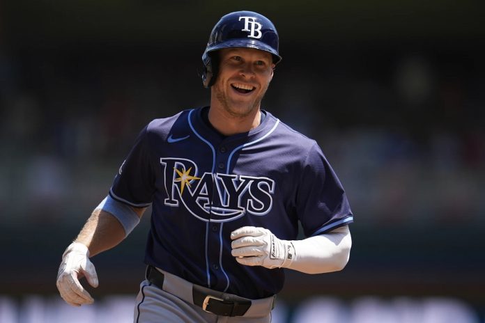 Rays Defeat Twins 7-5 Tampa Bay Rays' Taylor Walls runs the bases after hitting a solo home run during the third inning of a baseball game against the Minnesota Twins, Sunday, July 6, 2025, in Minneapolis. (AP Photo/Abbie Parr)