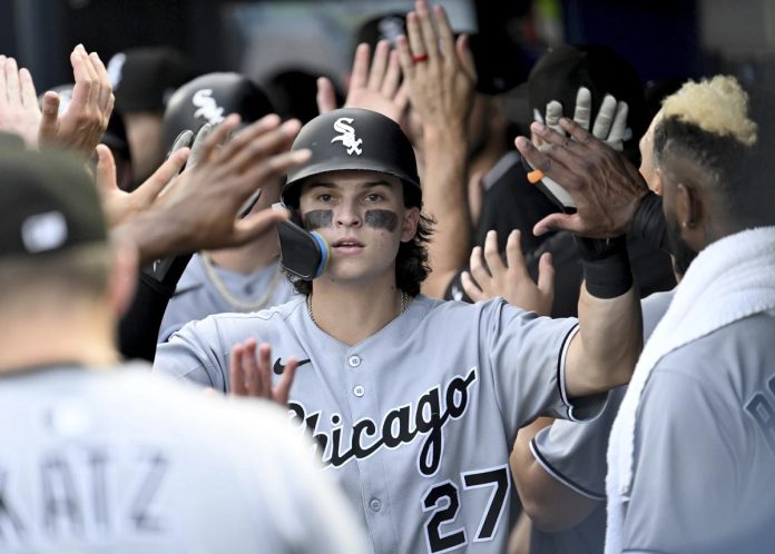 Rays Fall to White Sox 8-3 Chicago White Sox's Brooks Baldwin celebrates after his three-run home run during the second inning of a baseball game against the Tampa Bay Rays, Monday, July 21, 2025, in Tampa, Fla. (AP Photo/Jason Behnken)