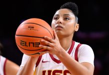 JUJU WATKINS USC STAR IN THE BIG TEN -AP