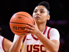 JUJU WATKINS USC STAR IN THE BIG TEN -AP