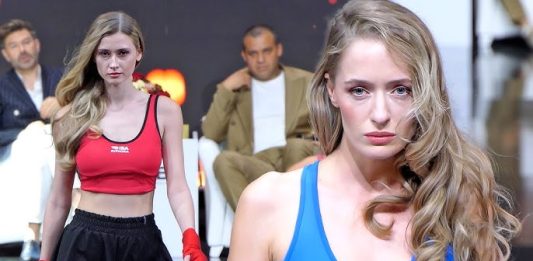 International supermodel, Noami Campbell introduced the IBA boxing clothing range in collaboration with Euphoria wear during the IBA press conference.