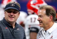 nick saban and kirby smart
