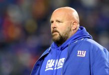 Giants head coach Brian Dabol