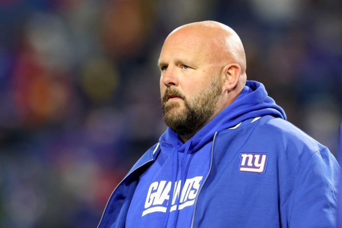 Giants head coach Brian Dabol