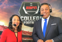 Before ESPN, Greene worked at Bright House Sports Network in the Orlando and Tampa Bay markets, where she was the play-by-play voice for the inaugural season of Big East women’s basketball on Fox Sports 1