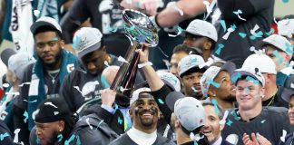 NFL kickoff Eagles