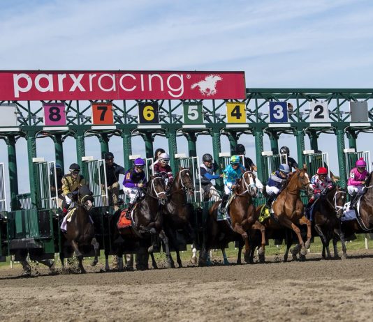 Parx racetrack Big A Let 'em Run