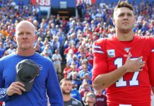 Buffalo Bills Sean McDermott and Josh Allen