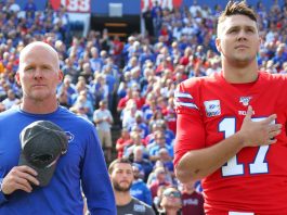 Buffalo Bills Sean McDermott and Josh Allen NFL