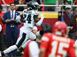The Eagles beat Kansas City