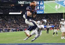 Navy Edges Army 17-16 in Historic Rivalry at M&T Bank Stadium. A big game for Florida’s Military and Vets Bragging Rights.