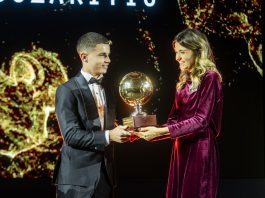Christos Mouzakitis etched his name into the record books, becoming the first Greek player to capture the Golden Boy Web 2025 award and joining an elite group of Europe’s brightest young stars.