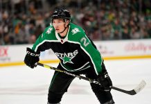 Jason Robertson has been named the HockeyStickFittings.com Sniper of the Month for November 2025