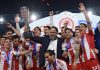 Evangelos Marinakis tonight became the most successful club president in the history of Greek football with 19 titles: